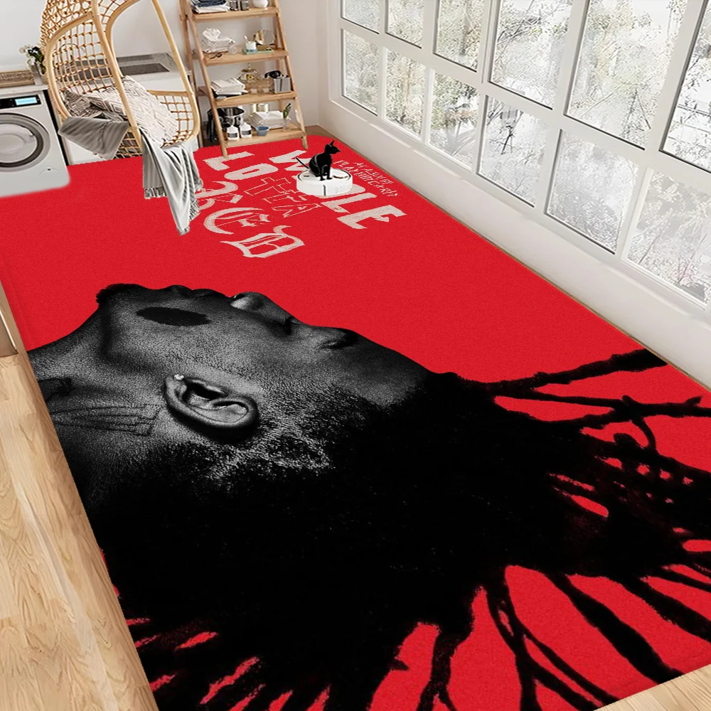 O-Opium Rap Playboi Carti Floor Mat Nordic Style Home Doormat Bathroom-Toilet Mats Bedroom Hotel Decor Mat