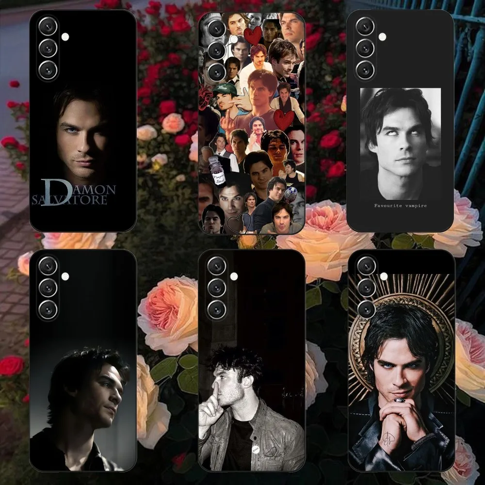 

Ian S-Somerhalder coque Phone Case For Samsung Galaxy A13,A21s,A22,A31,A32,A52,A53,A71,A80,A91 Soft Black Cover