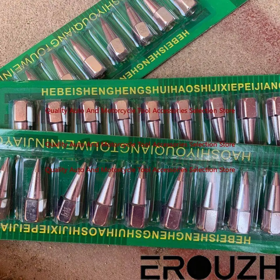 High Carbon Steel Stainless Steel Explosion-proof Butter Nozzle Butter Nozzle 141/8 Thickened Tip Oil Gun Head Tip Gun Nozzle