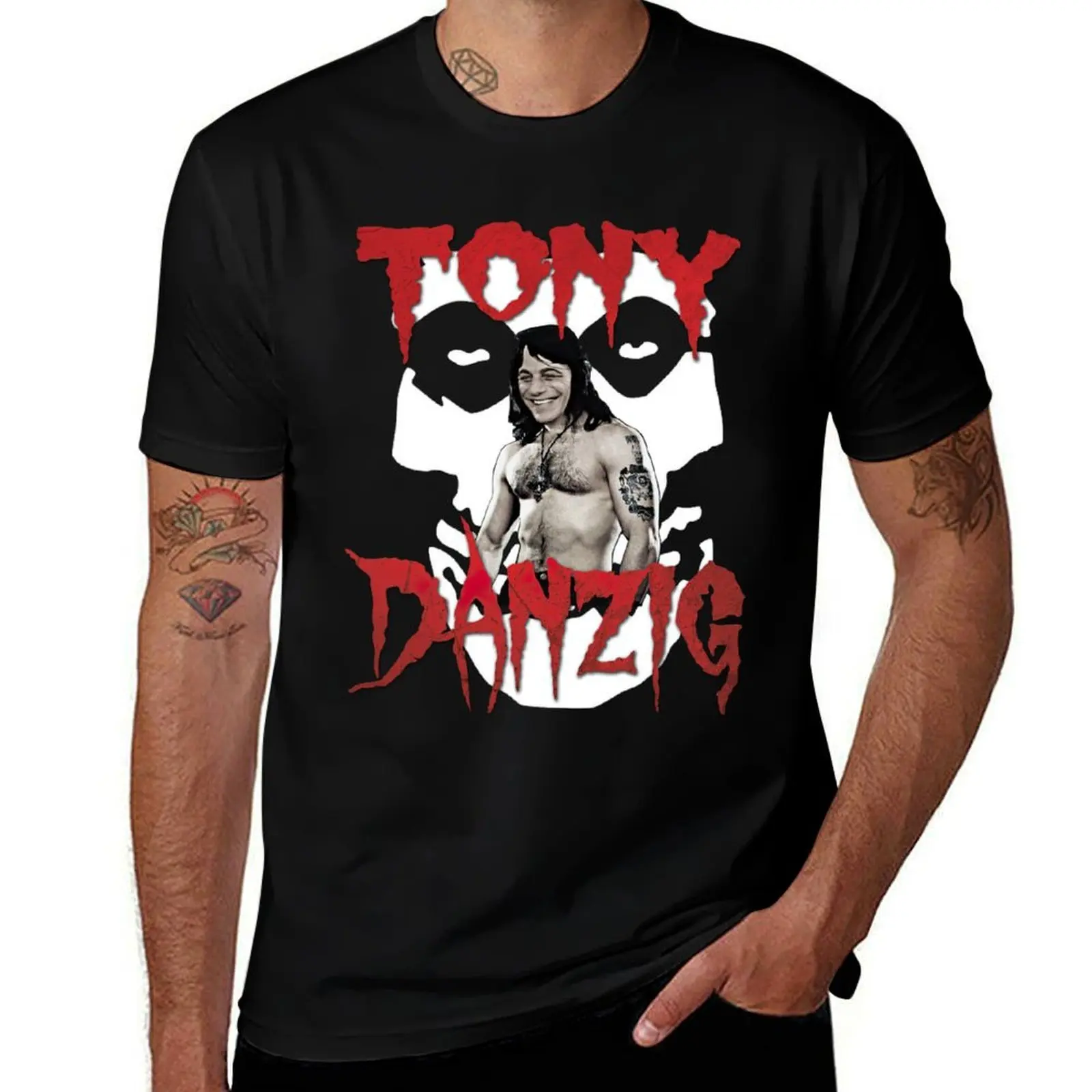 Tony Danzig T-Shirt Water Resistant Casual T-Shirt