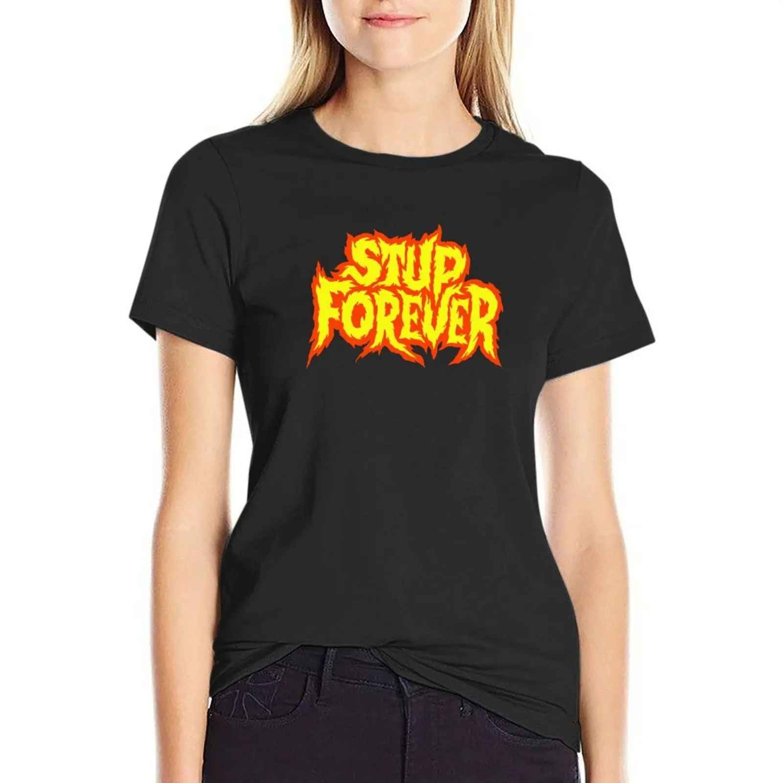 

STUPEFLIP T-Shirt funnys aesthetic clothes blanks customs design your own t-shirt dress for Women long