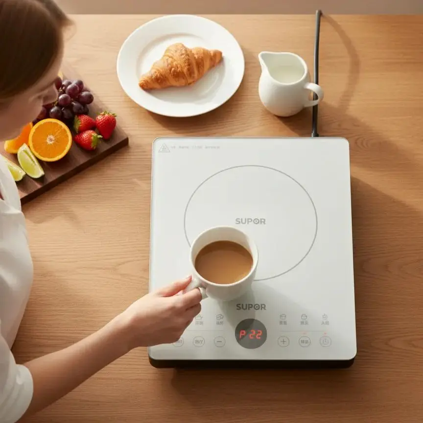 

Induction cooker new home hot pot stir-fry intelligent multi-functional large firepower battery stove