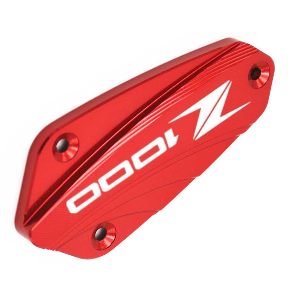 รถจักรยานยนต์สีแดงด้านหน้า BRAKE FLUID RESERVOIR CAP กระบอกสําหรับ KAWASAKI Z1000 2007-2020