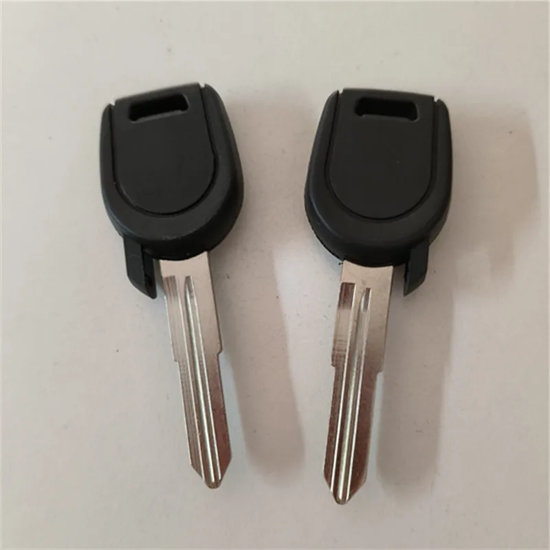 10 Uds para Mitsubishi Eclipse Endeavor Galant Lancer Grandis I-Miev MIT11R hoja transpondedor funda para llave de coche