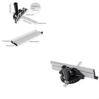 Aluminum Plate Ruler For Table Sawing Push Block Fence Adjustable Miter Gauges Cutting Woodworking Tool