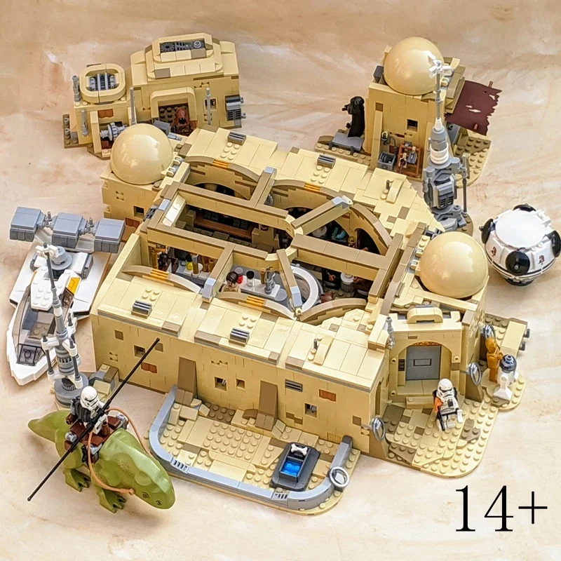 

2025 NEW 3187PCS Mos Eisley Building Bricks Model Compatible Birthday Toys Christmas Gifts