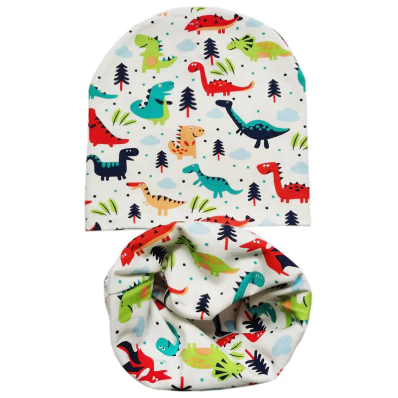 new cotton hat for girls toddlers cap scarf set hat for boys outdoor baby hat cap spring autumn beanies hats for kids