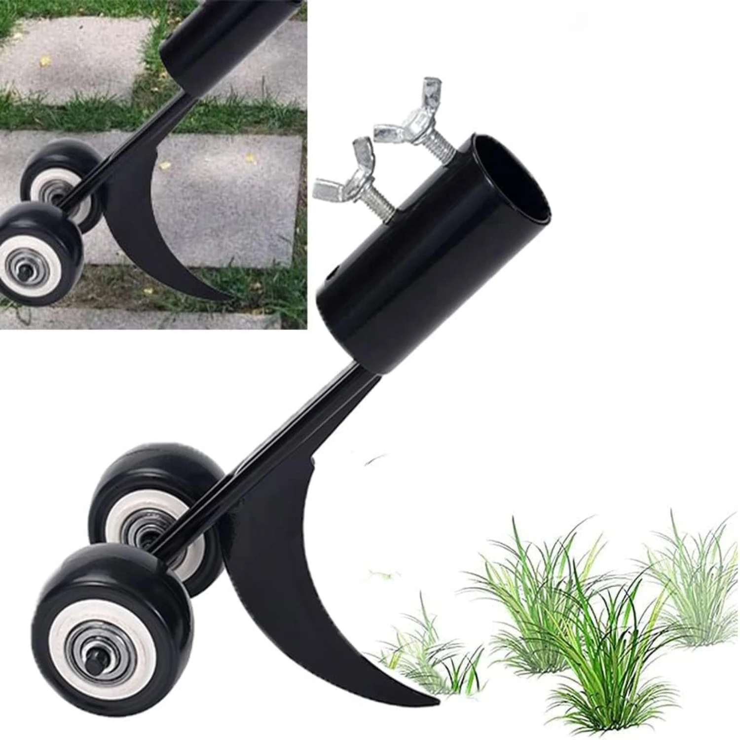 Efficient Adjustable Weed Grabber - Essential Easy-to-Use Garden Tool for Effortless Cleaning of Driveways, Patios, Backyards, L