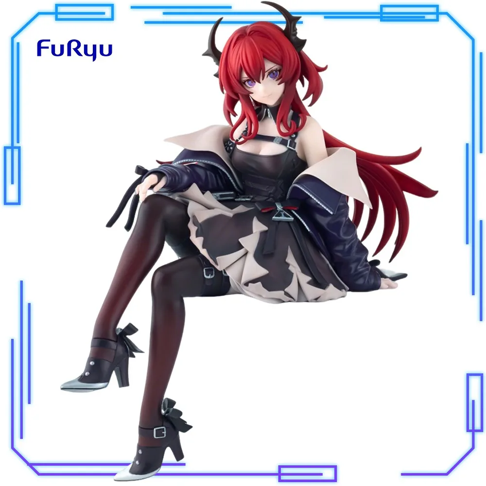 

In Stock FuRyu Original Genuine Anime Game Arknights Surtr Noodle Stopper Figure 15cm Collections Model Toy Figures Gift