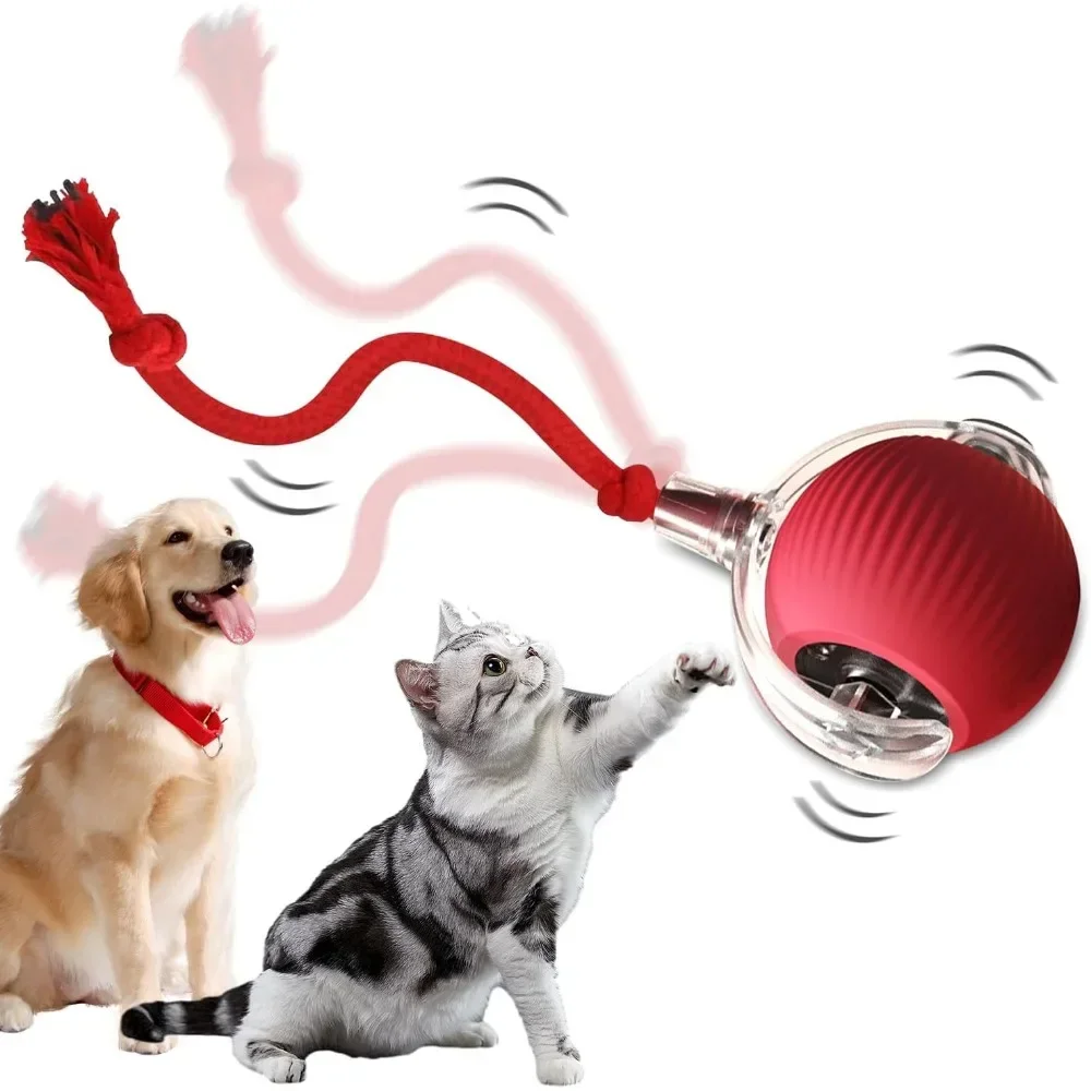 

Dog Toys Balls, Motion Activate Fast Rolling on Carpet Toys, Interactive Dog Smart Toy, Interactive Interactive Self Moving