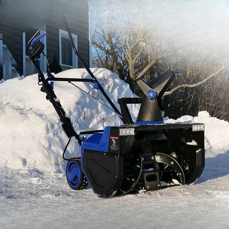 Hand-held snow plowing machine Snow removal machine Commercial removal machine thrower shovel
