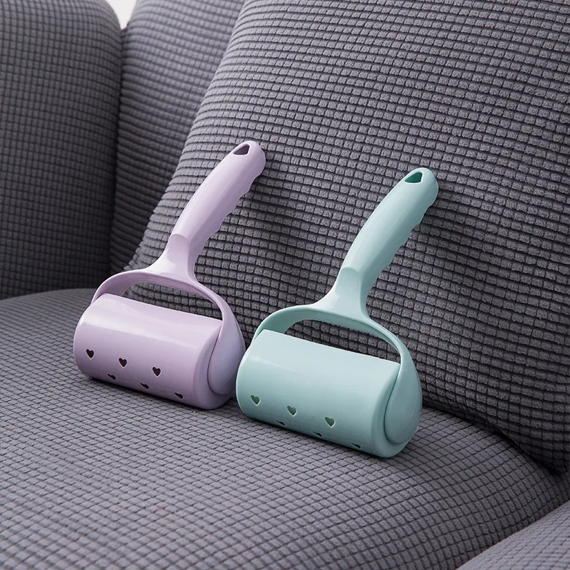 Sticky Roller Dust Wiper Remover Pet Cat Dog Clothes Tousle Remover Tearable Wash Lint Roller Bed Hair Cleaning Sticking Brush
