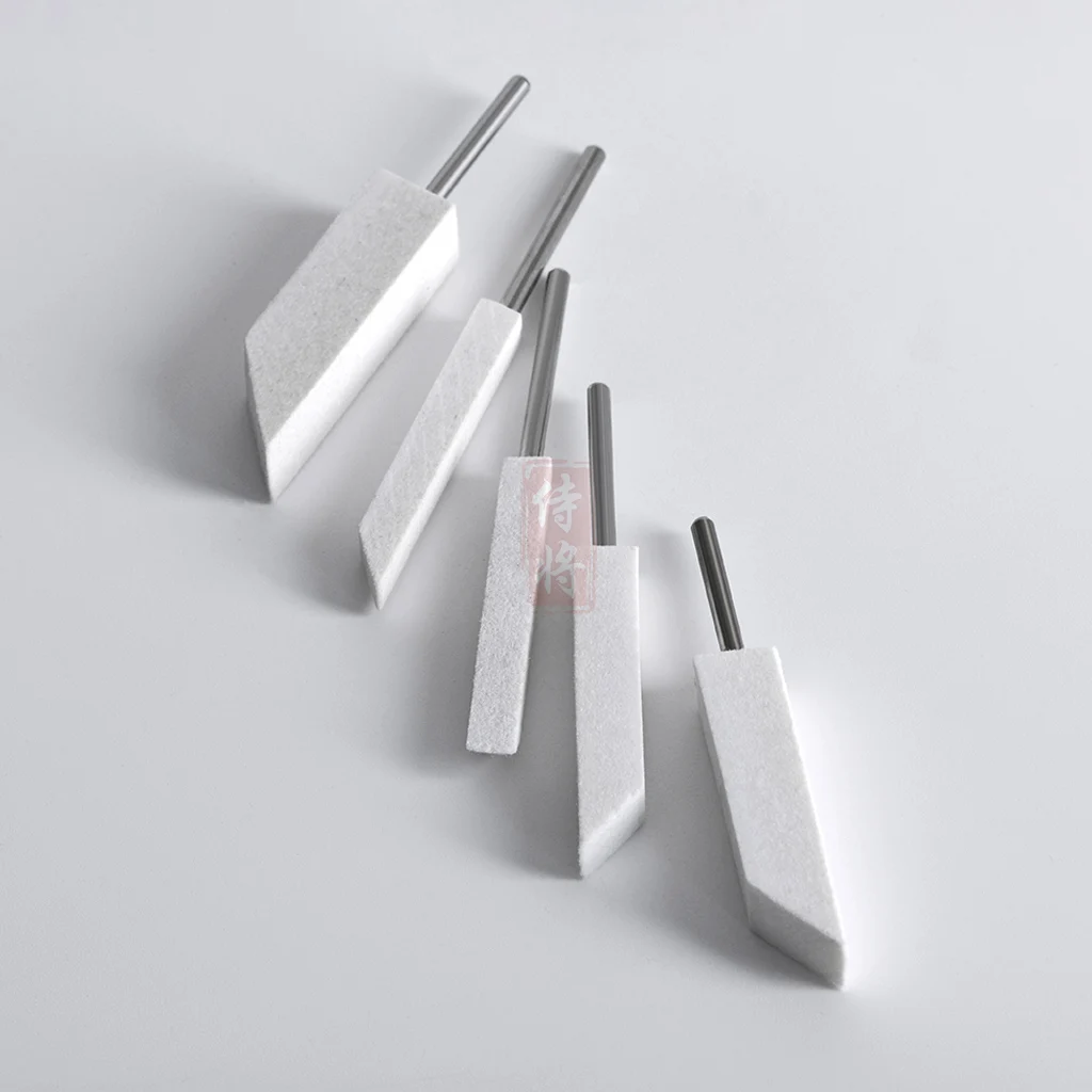 3mm Shaft Ultrasonic Reciprocating Polishing Tool Wool Felt Head For Mirror Finish Polishing