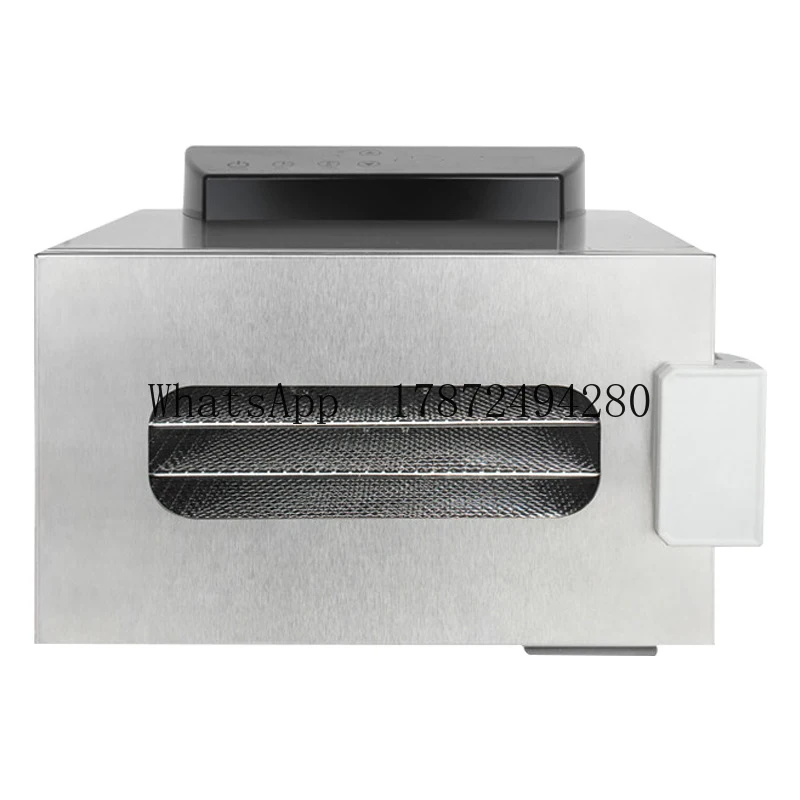 6-Tier Stainless Steel Dehydrator Pet Food Jerky Dryer Food Dehydrator and Air Dryer for Home Use Single-load capacity 2-4 kg