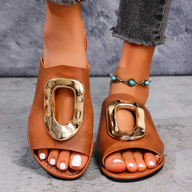 moda-fivela-de-metal-chinelos-plus-size-dedo-do-pe-redondo-aberto-exterior-usar-casual-sola-macia-antiderrapante-sandalias-planas