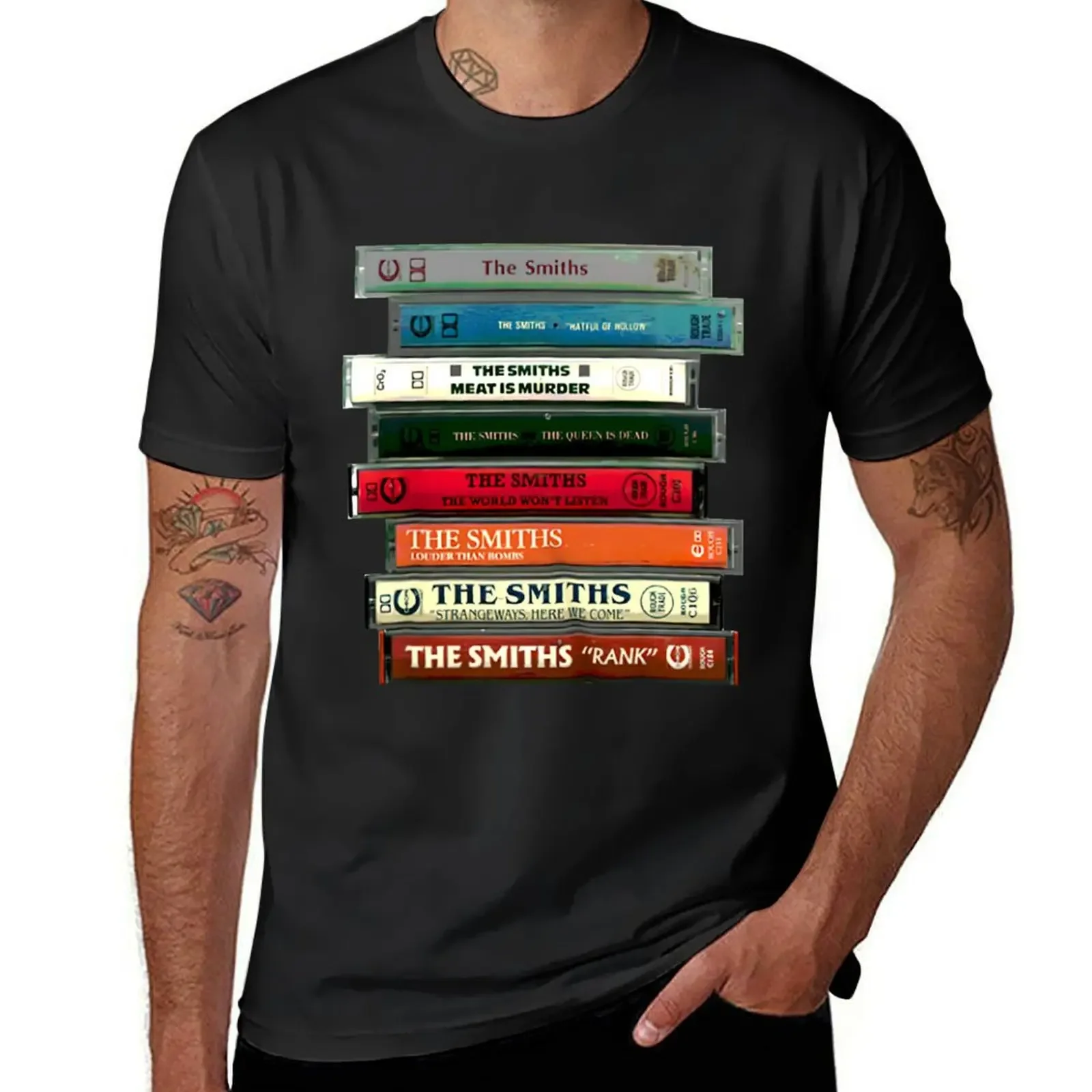 

The Smiths Cassettes T-Shirt quick-drying Aesthetic clothing Blouse hippie clothes big and tall t shirts for men