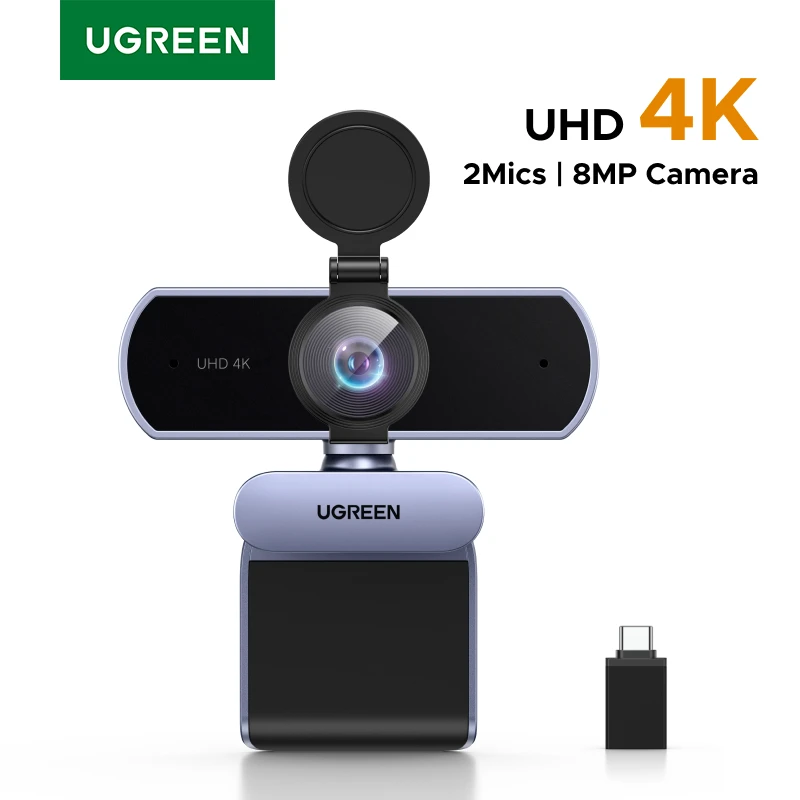 UGREEN HD Mini USB Dual Microphones for YouTube & Video Calls