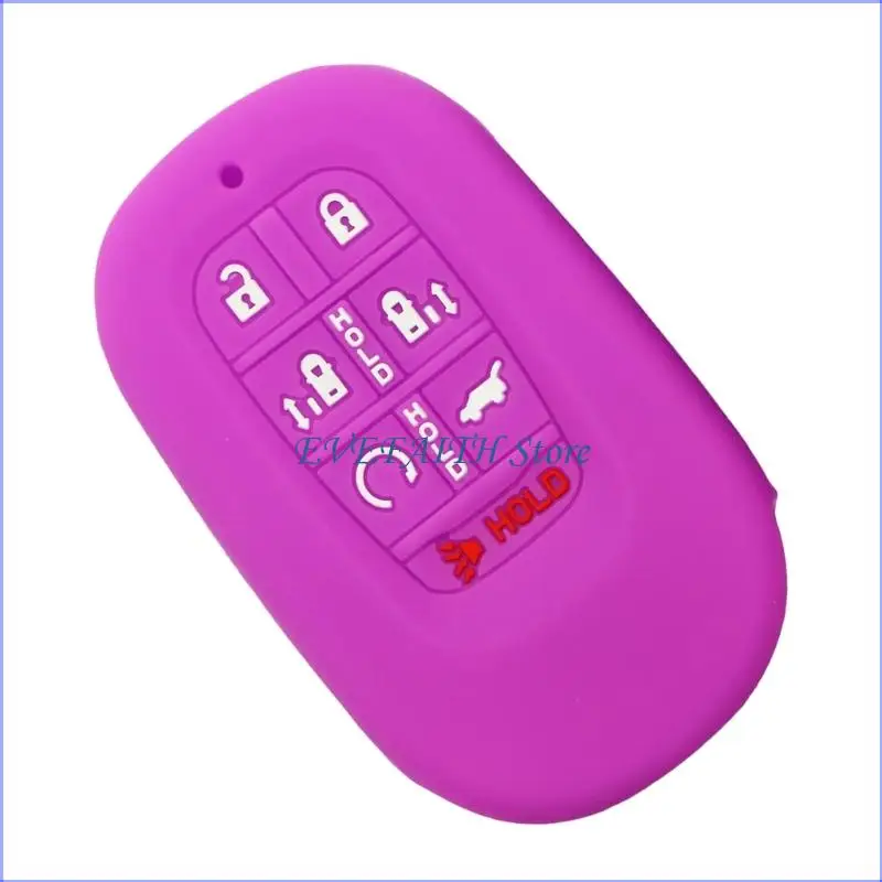 124B ergonomiczna silikonowa obudowa na klucze obudowa na 7 + 2 przyciski ochrona przed zarysowaniami odporna na wstrząsy na do