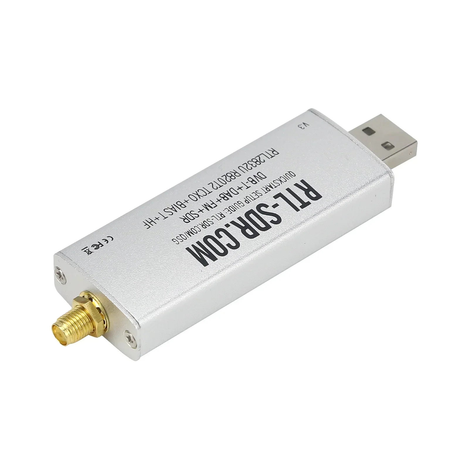 在庫あり 在庫あり RTL-SDR Blog V3 R820T2 RTL2832U 1PPM TCXO SMA RTL SDR ラジオ ソフトウェアのみ アクセサリーなし