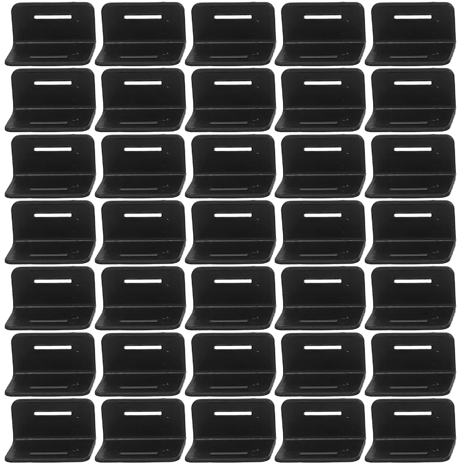 100Pcs Transport Corner Guards L-Shaped Edge Protectors for Cargo Binding Heavy Duty Plastic Packaging Protection Guard