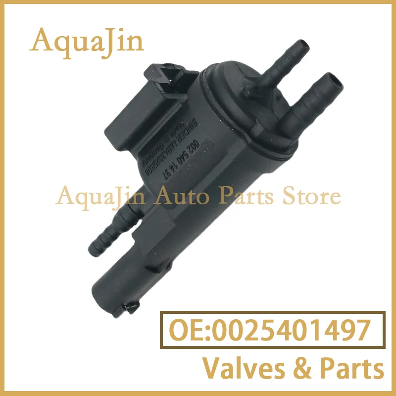 

0025401497 Vapor Canister Purge Valve Solenoid Valve For Mercedes Benz CLK A G ML S GLC GLE GLS C B GL SLK AMG Class Viano Smart
