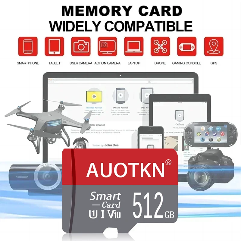 Mini SD Card 8Gb 16Gb 32Gb Flash SD/TF Card 128GB 256GB 512GB High quality memory card 64GB Storage Micro tf SD Card For cameras