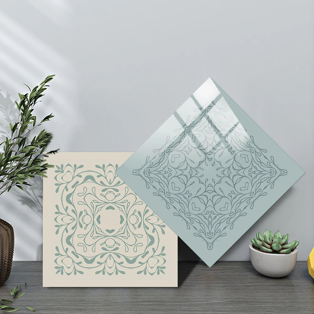 10 Stück Einfache Fliesen-Aufkleber für Küche, Ölfeste Waschbecken-Abdeckung, Abzieh- und Aufkleb-Wandtattoos, Wasserdichte Glanzoberfläche – Detail 6