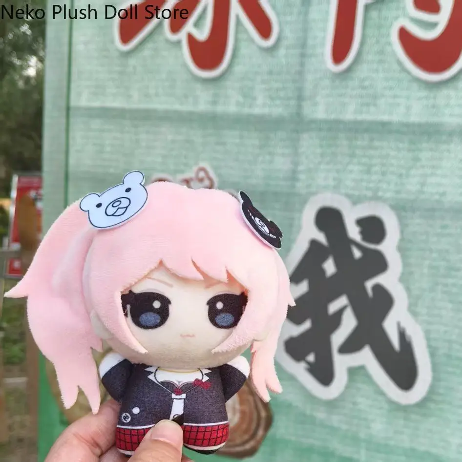 Junko Enoshima Anime Pluszowa Lalka Body Przebieranki Ubrania Pluszaki Wypchane Zabawki Figurki Prezent Halloween Cosplay Halloween 10cm