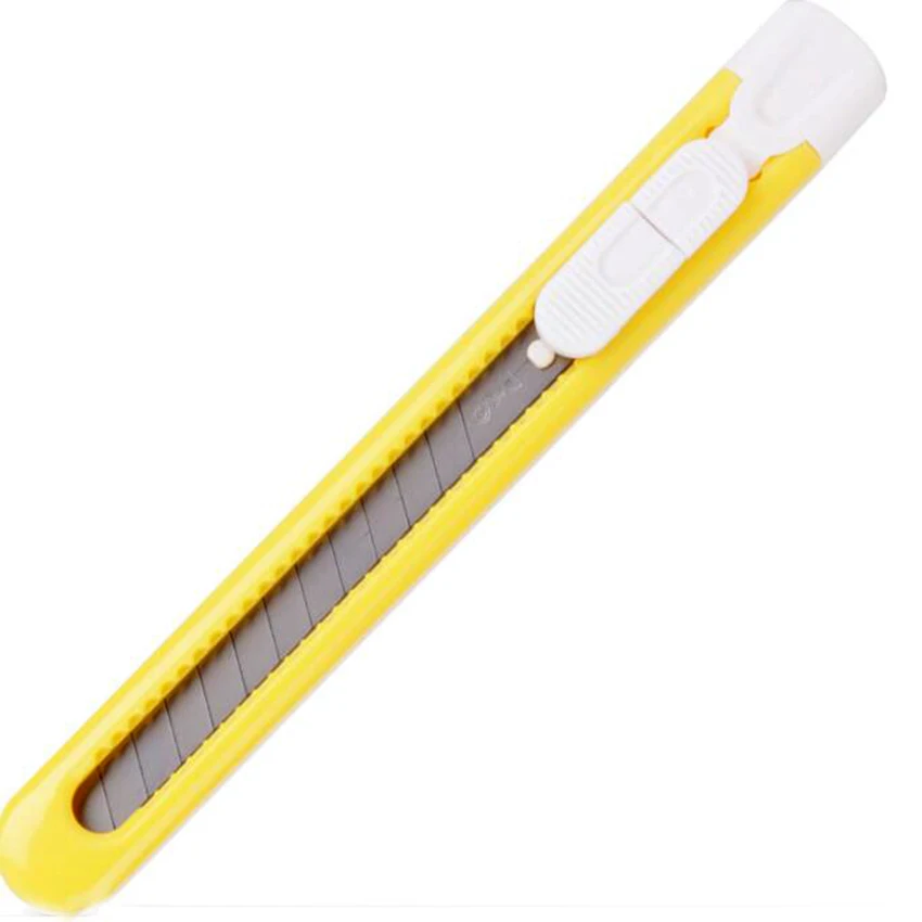 Candy Color Mini Utility Knife, Photo Box Paper Cutter Office School Tools Supplies Art And Craft 130*10mm