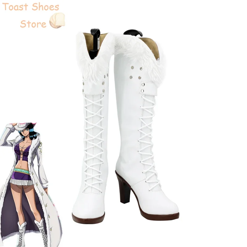 Miss Allsunday Robin Cosplay Shoes PU Leather Shoes Halloween Carnival Boots Props Costume Prop