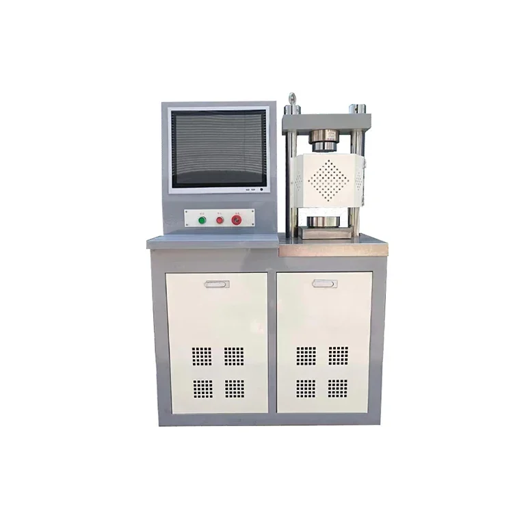 

100kn automatic constant stress pressure testing hine cement mortar compressive strength tester