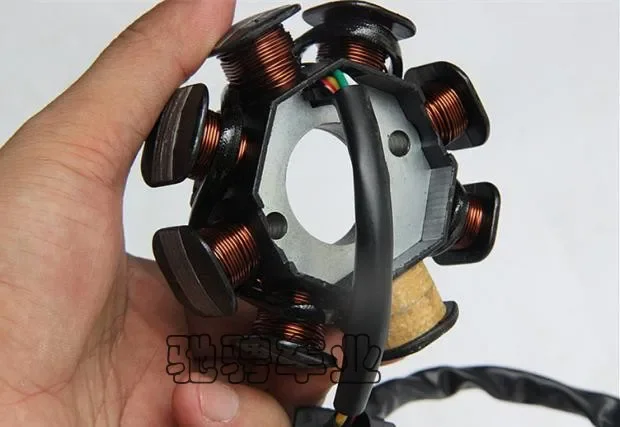 4WD GY6 Kart Motor Stromerzeugung Zündspule Magneto Stator