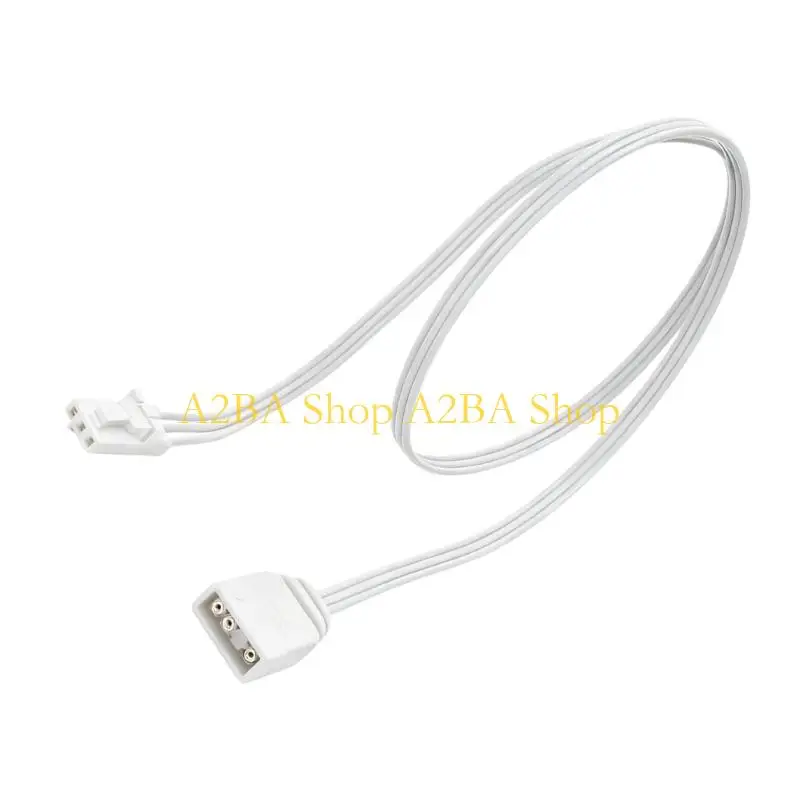 A2BA Premium PVC ARGB Light Syncs Extension Wire for ROG Power Supply 50Cm RGBs Lighting
