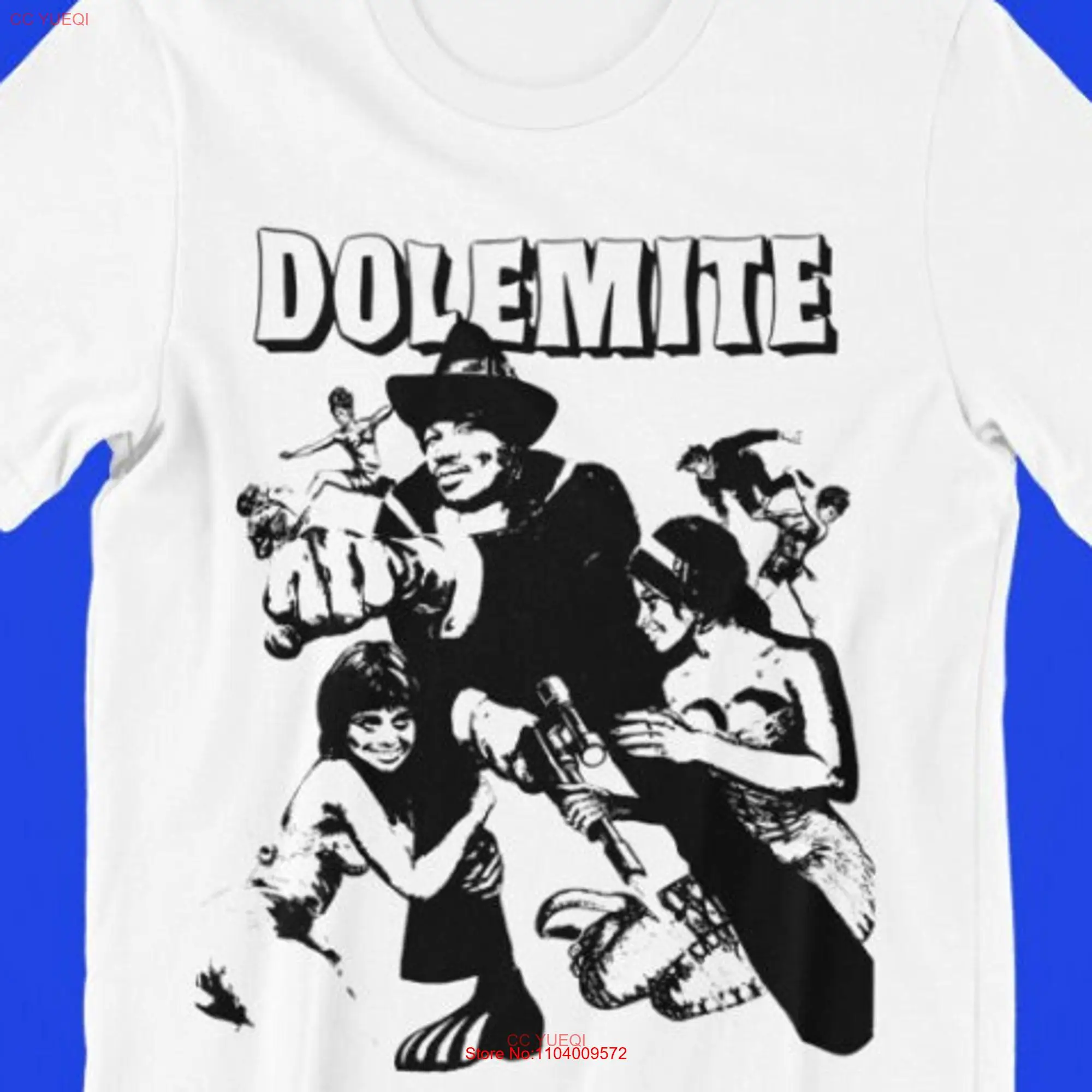 Футболка с длинным или коротким рукавом Dolemite Blaxploitation 1975