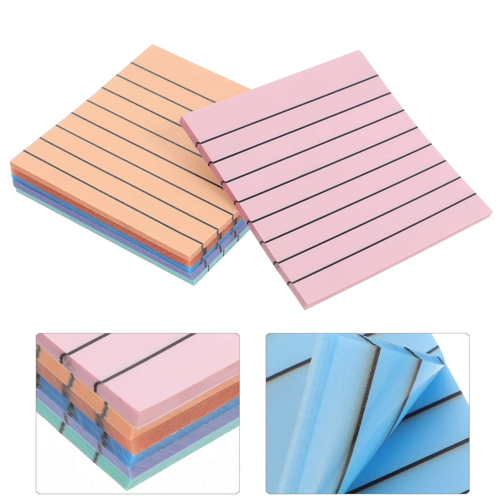 6 libri Blocco note Cancelleria Simpatiche note autoadesive Autoadesive piccole