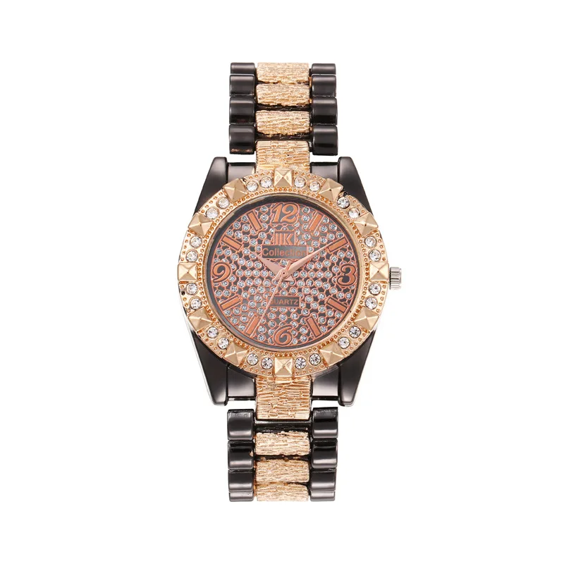 Ladies' Watch New Diamond Carving Quartz Watch Men's and Women's Couple Style Watch Wholesale