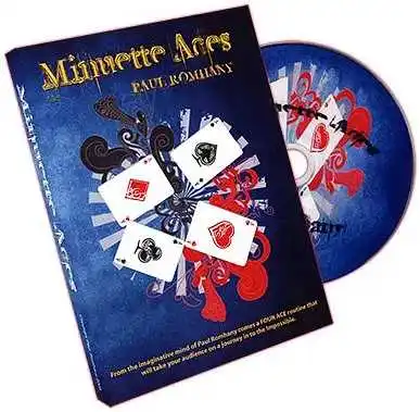 Minuette Aces by Paul Romhany  Magic tricks