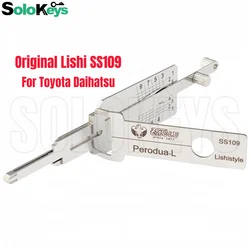 SOLOKEYS SS109 Original Lishi 2 in 1 Locksmith For Toyota Daihatsu Car Door Cylinder Unlocking Decoding Tool