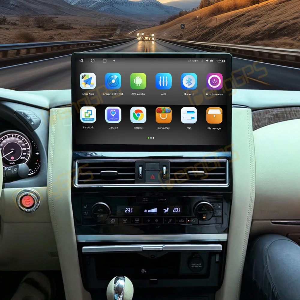 16.9 Inch Android 13 CarPlay Car Radio For Nissan Amanda 2010-2021 Touch Screen Multimedia Player GPS Navigation Head Unit DSP