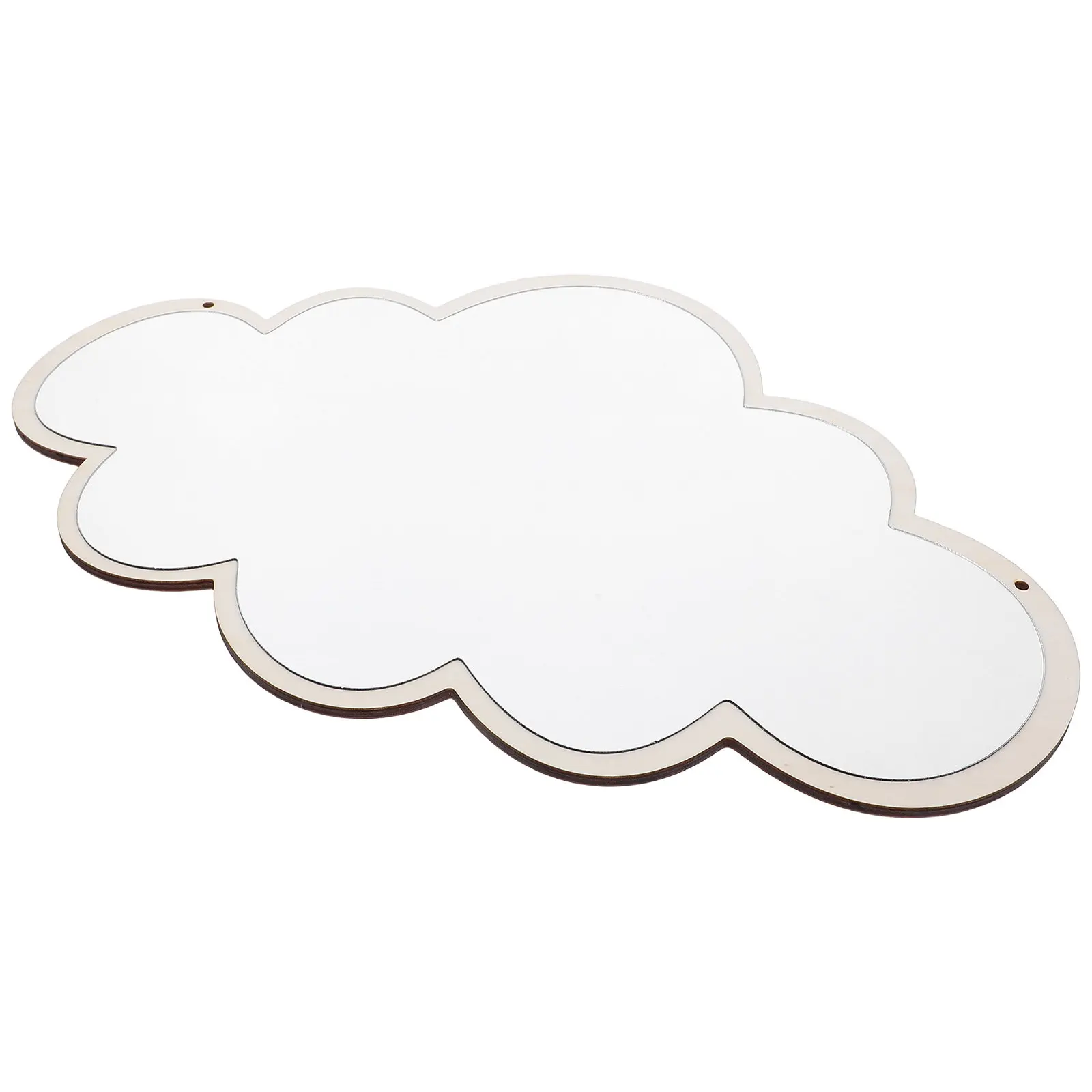 Nordic Style Safety Mirror Multi-Angle Rotation Design Detachable Base Stable Anti-Slip Makeup Nursery