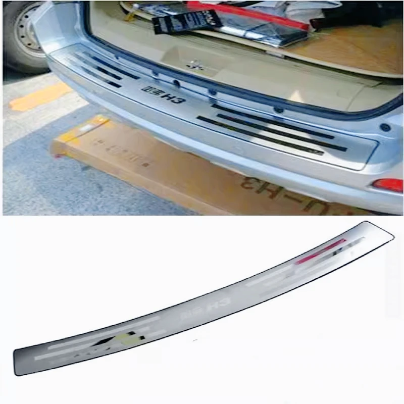 

Для Haval H5 H3 задняя защитная пластина багажник приветственная педаль наклейка внутренняя модификация внутренние молдинги