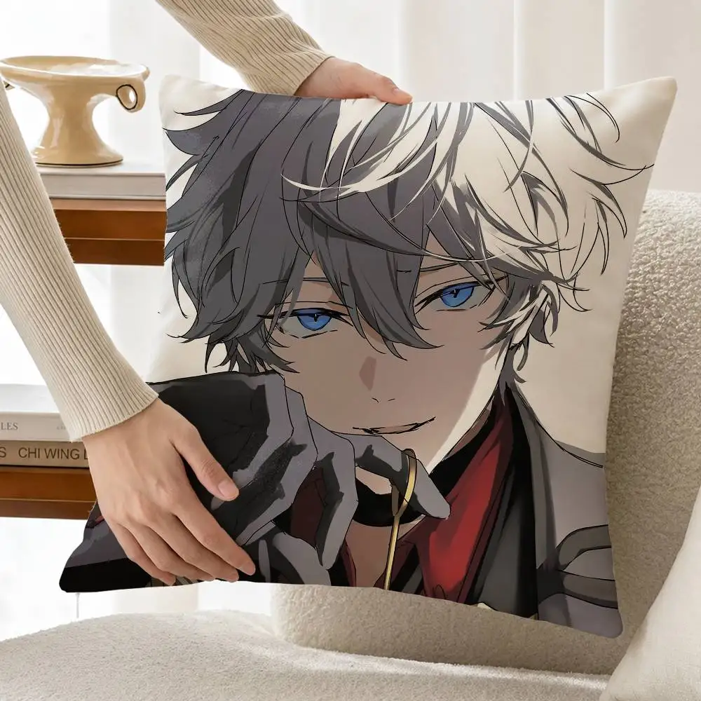 S-Sena I-Izumi E-Ensemble Stars Customizable Square Cushion Cover Double Sided Print Pillow Case