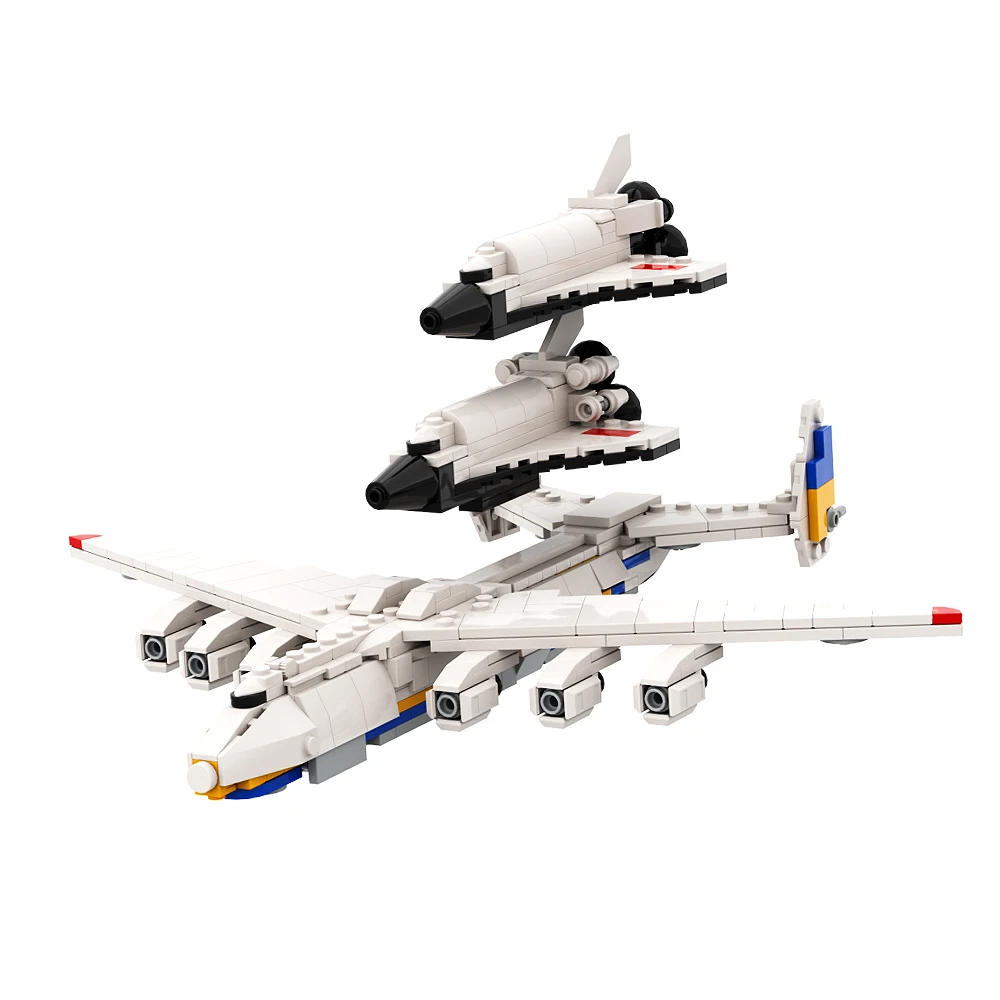 

Конструктор gobrick MOC, Антонов AN-225, строительный блок для детей, Космический транспорт, самолёт, Образовательные Кирпичи, игрушки для детей, подарок Brthday