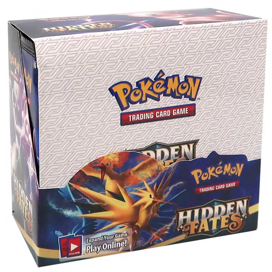 24Pcs Pokemon TCG: Sun & Moon Tempest Bonds Booster Box Trading Card Game Pokemon Card Kids Toys