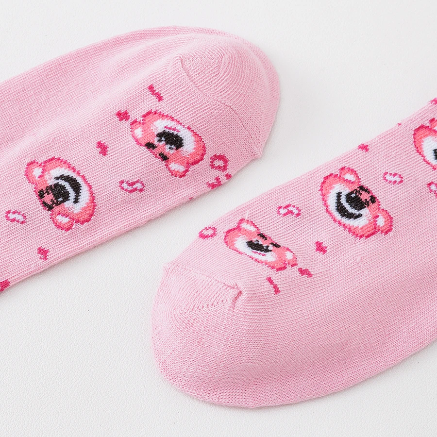 10Pairs miniso ديزني الكرتون أنيمي الجوارب الرجال النساء الهيب هوب الشارع موضة الجدة مضحك عادية قارب قصير الجوارب لطيف #5