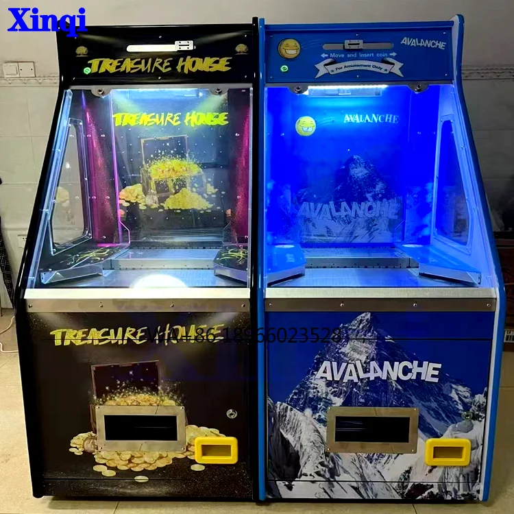 

Coin Operated Games Bonus Hole Coin Pusher Ticket Redemption Arcade Game Machine Coin Pusher Machine for Sale