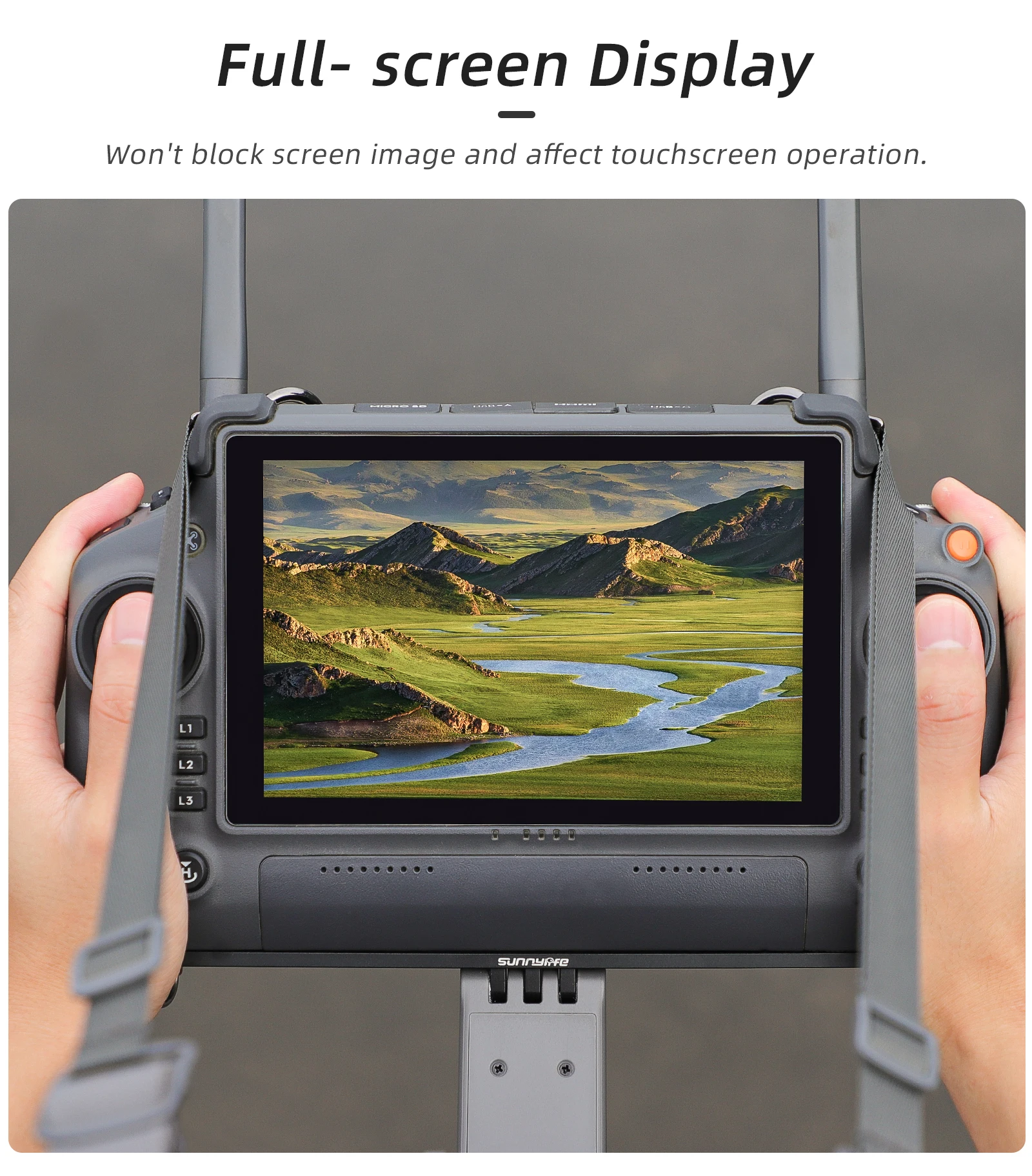 For DJI RC Plus Remote Control Belly Support Bracket Inspire 3/Matrice 300 RTK/T50/T25/T40 Bracket Back Chest Strap