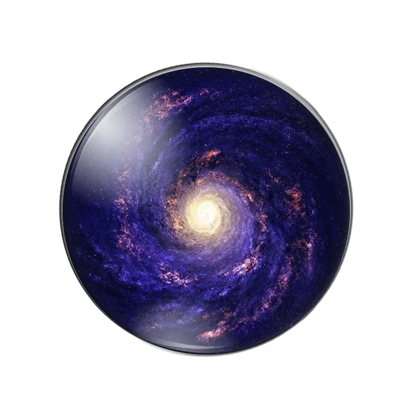 New Space Nebula Glass Cabochon Dome Astronomy Geek Fashion Handcraft Jewelry Nebula Galaxy Space DIY Jewelry