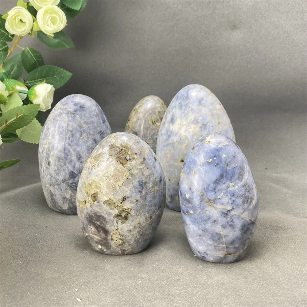 

Blue Opal Quartz Natural Crystal Mineral Crystal Cave Energy Home Decoration Spirit Healing Gemstone