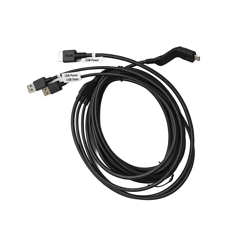 5 Meter 3 In1 VR Helmet Connecting Cable HDMI USB Data Power Cord for E3-B E3-C E3-S VR Headset